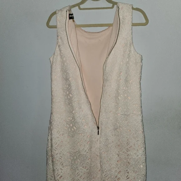 Karl Lagerfeld Paris Dress White Pink - Picture 4 of 9